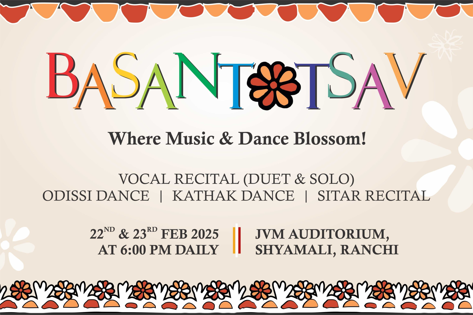 Basantotsav Ranchi 2025