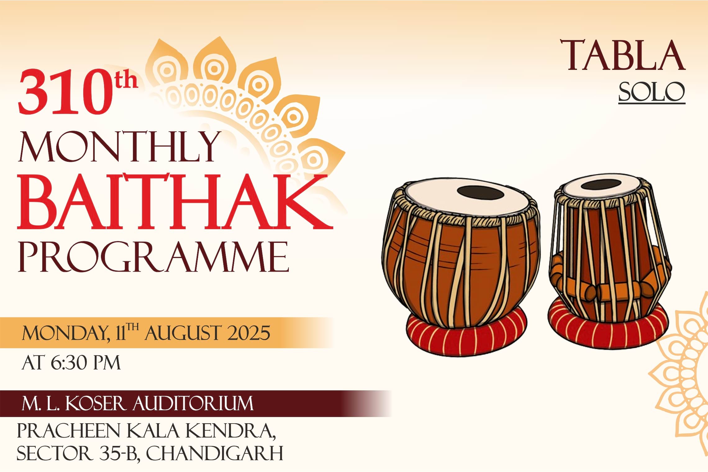 310th Monthly Baithak