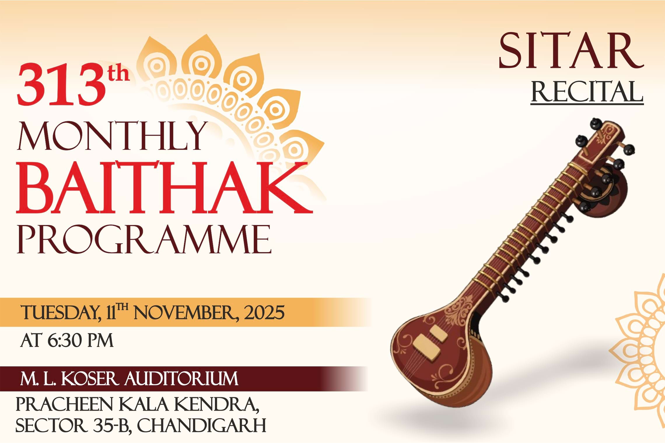 313th Monthly Baithak