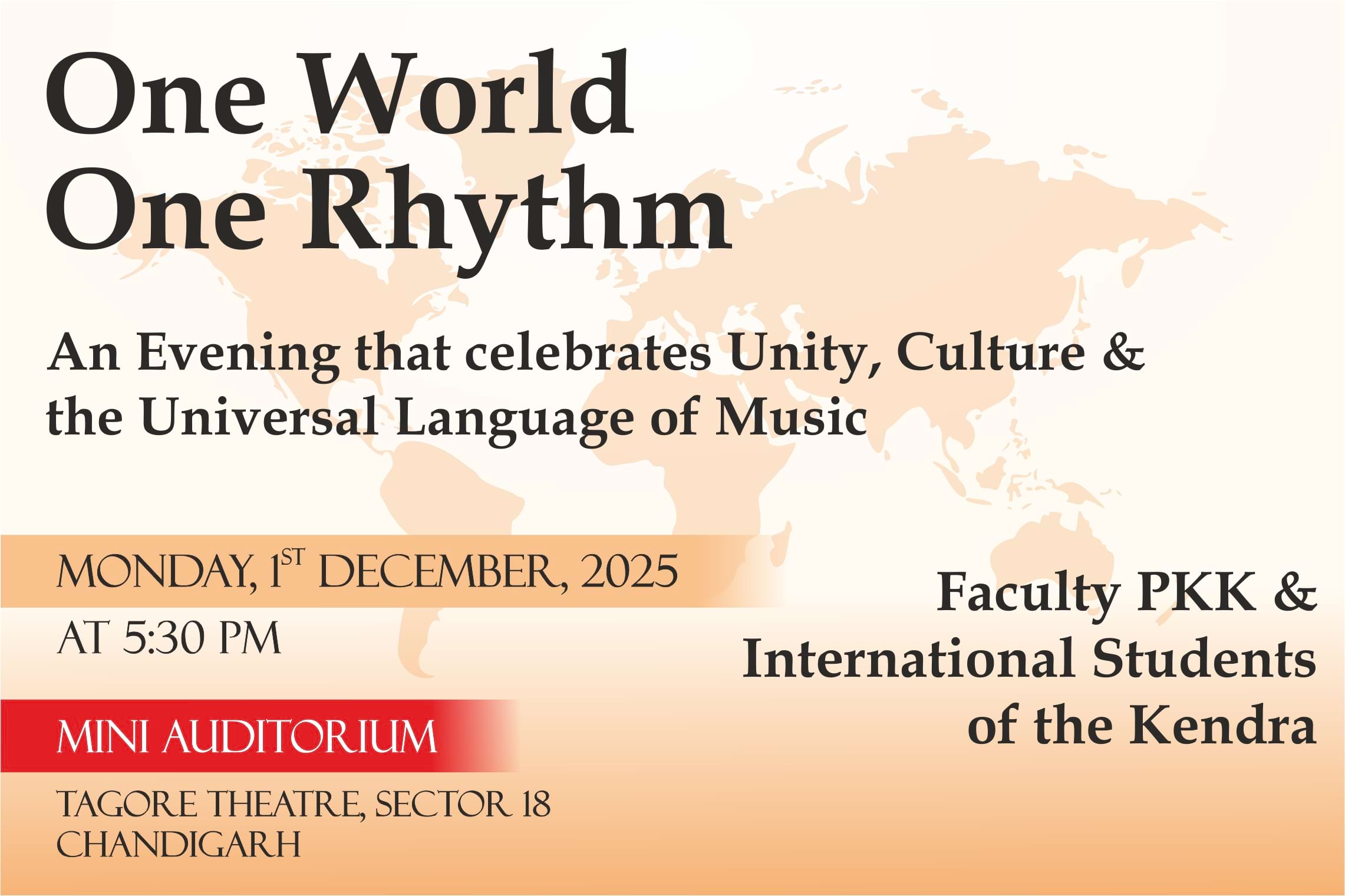 One World, One Rhythm