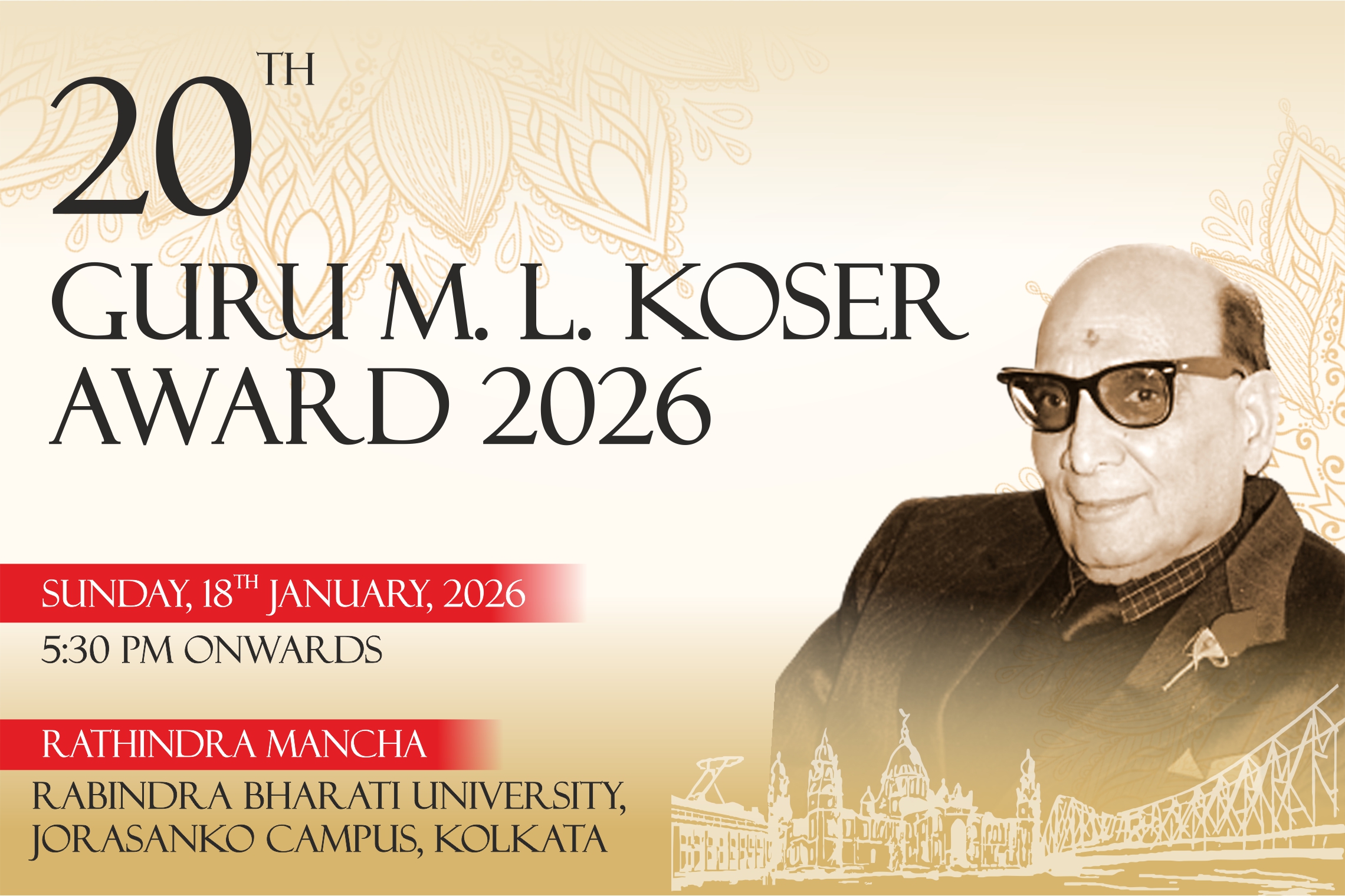 20th Guru ML Koser Award Ceremony